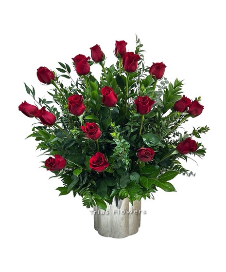 Red Roses Wine Cooler
