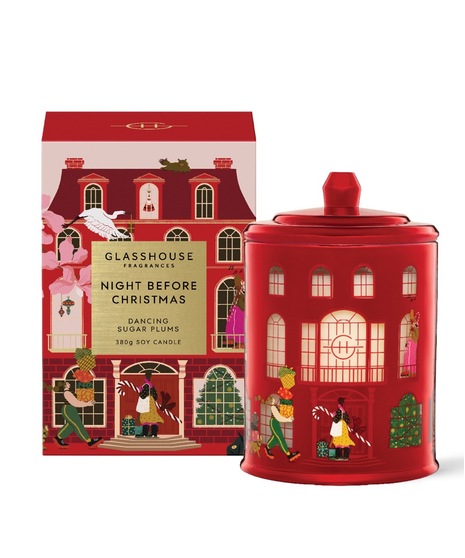 Glasshouse Candle - Night Before Christmas - Dancing Sugar Plums 13.4oz