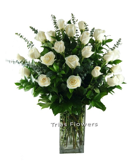 Elegant Glass Flowers with Stems