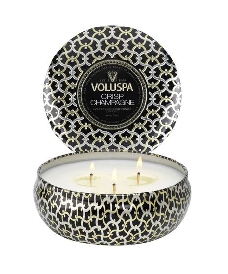Voluspa Candles - 3 Wick Candle Crisp Champagne