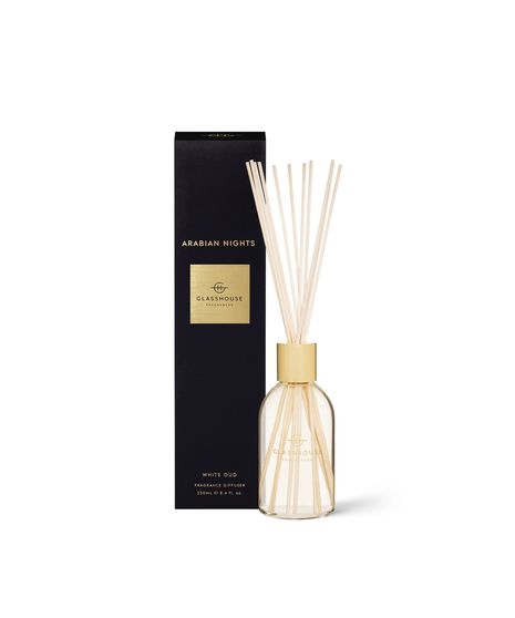 Glasshouse Diffuser - Arabian Nights - White Oud 250ml 