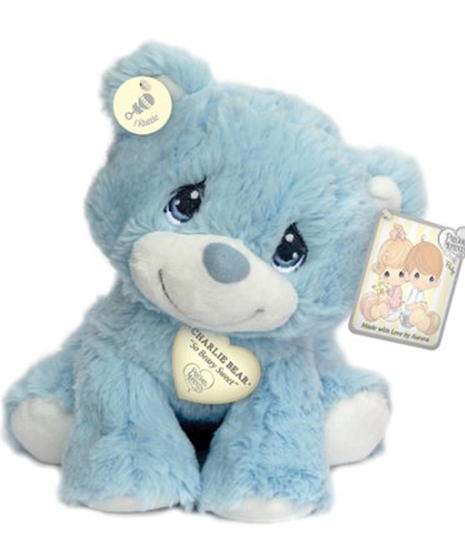 Precious Moments Charlie Blue Bear