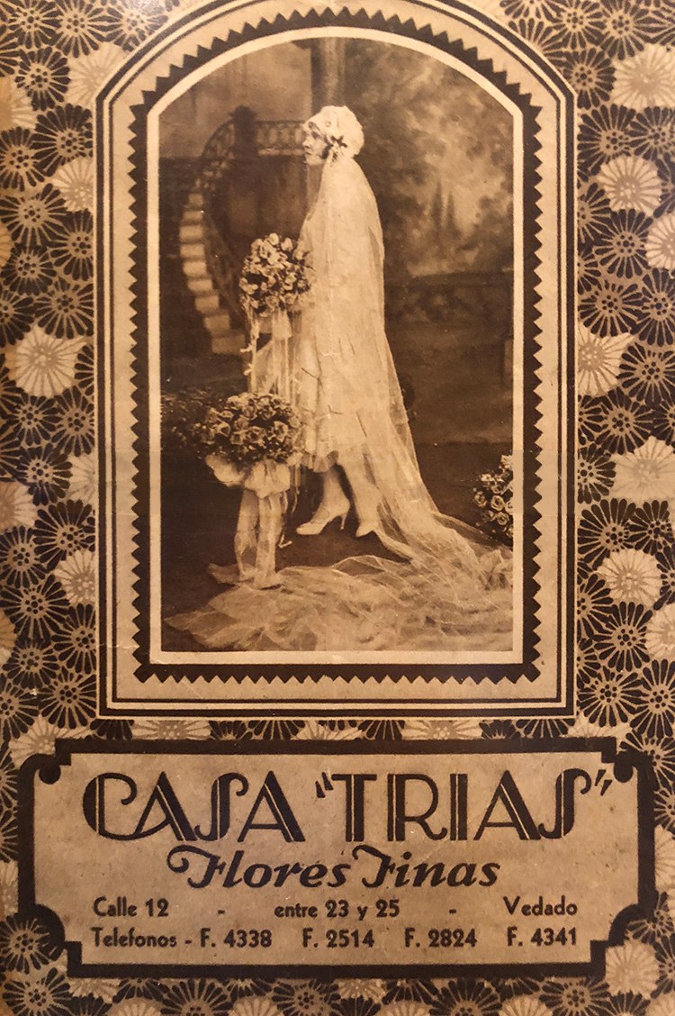 A vintage advertisement from our Cuban days, circa 1920